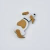 Resin Dog Brooch -Blue Illusion resindog00001