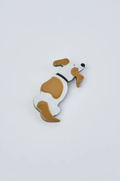 Resin Dog Brooch