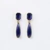 September Glass Stone Earrings