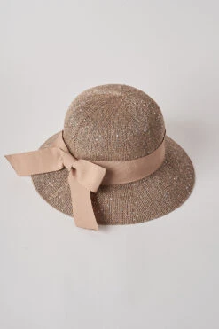 Shimmer Weave Sun Hat