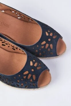 St Viktor Cut Out Espadrille -Blue Illusion stviktor00002