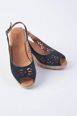 St Viktor Cut Out Espadrille -Blue Illusion stviktor00003