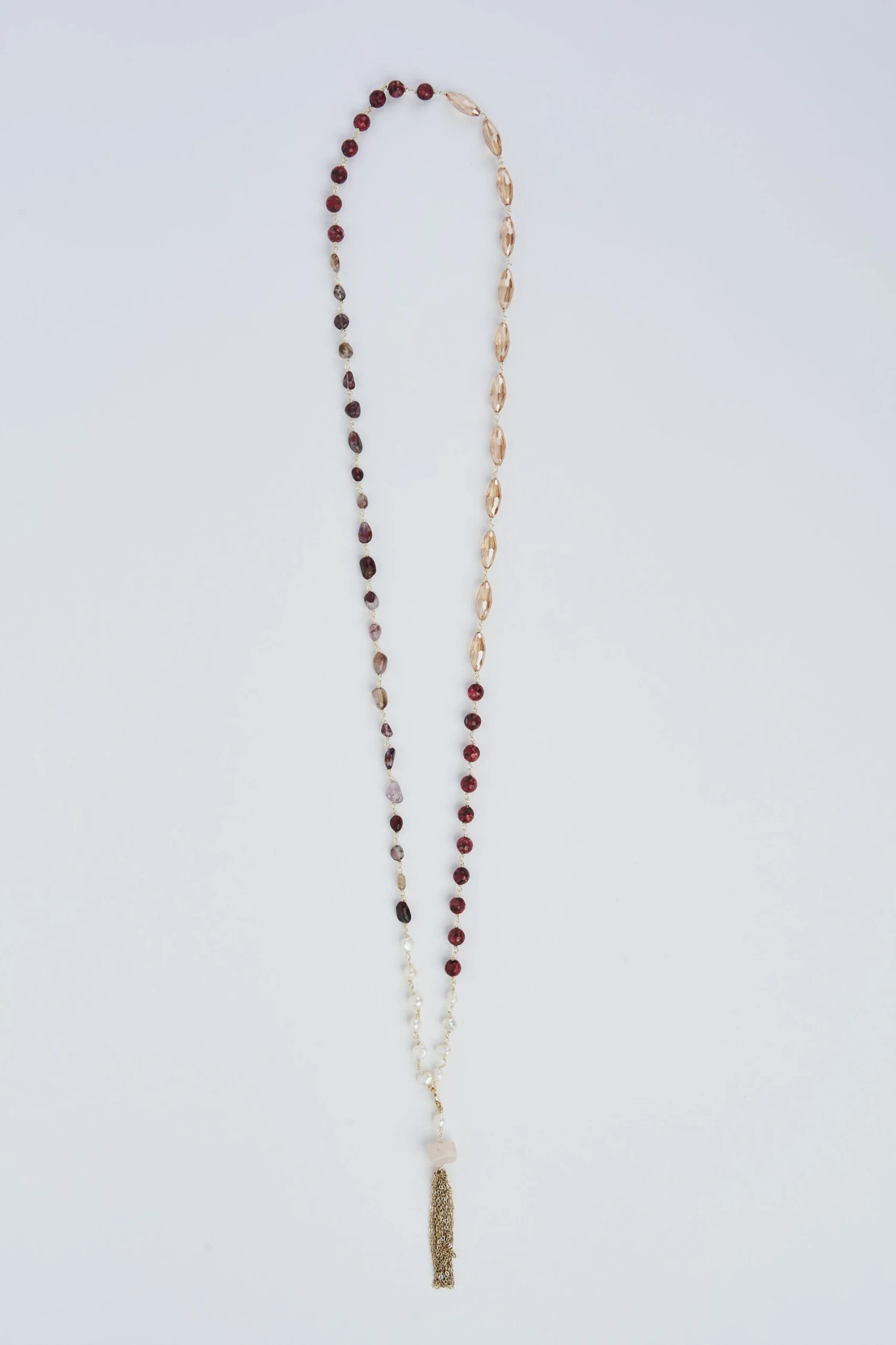 Tassel Pendant Necklace 3 Tassel Pendant Necklace