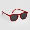 Trapeze Sunglasses Red -Blue Illusion trapezeredsunglasses1flipedit
