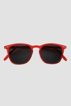 Trapeze Sunglasses Red 8 Trapeze Sunglasses Red -Blue Illusion trapezeredsunglasses2edit