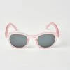 Trapeze Sunglasses Pink -Blue Illusion trapezesunglassespink00006