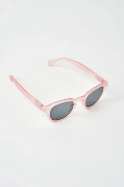Trapeze Sunglasses Pink 14 Trapeze Sunglasses Pink -Blue Illusion trapezesunglassespink00007 WEB