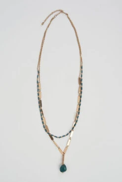 Turquoise Stone Necklace