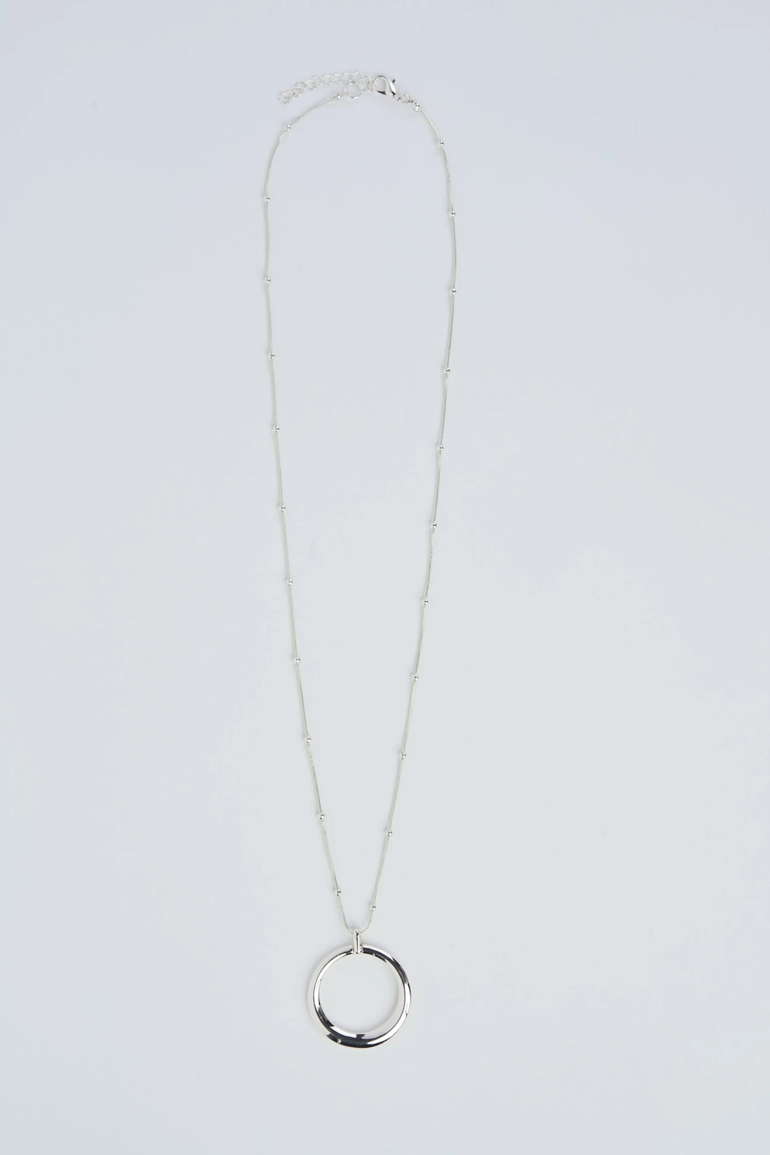 Vanessa Silver Pendant Necklace 3 Vanessa Silver Pendant Necklace