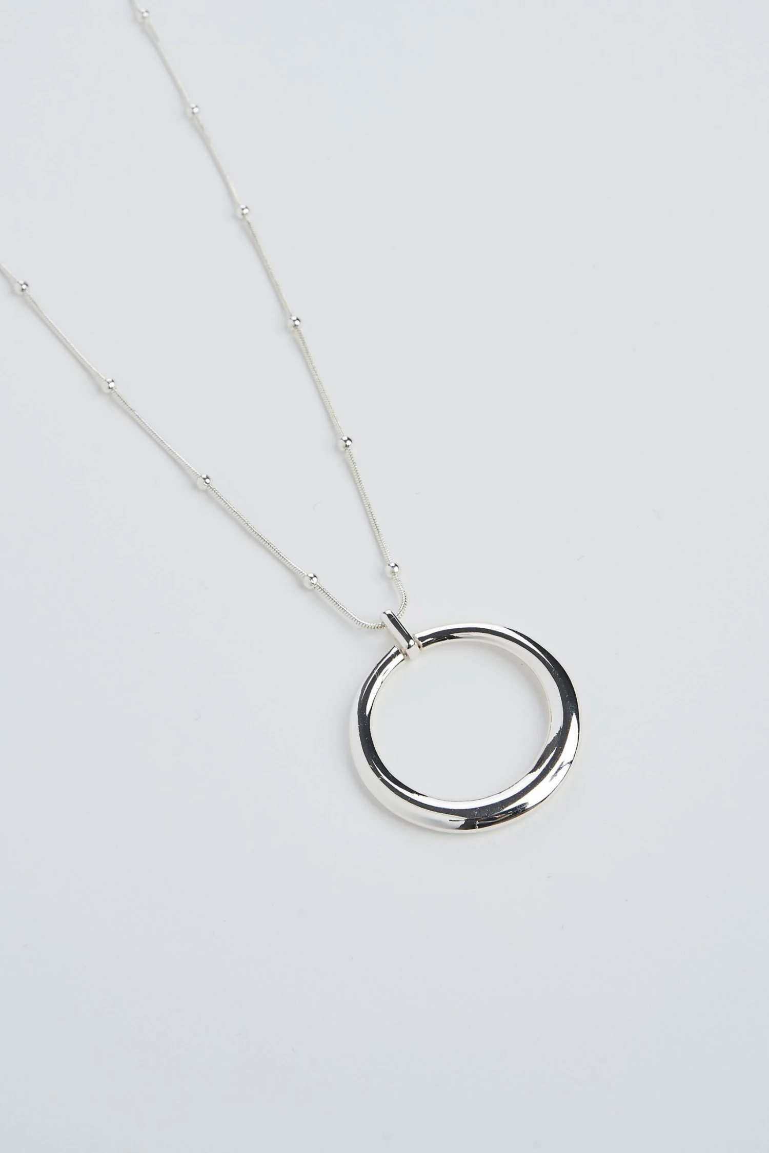 Vanessa Silver Pendant Necklace 4 Vanessa Silver Pendant Necklace - Image 2