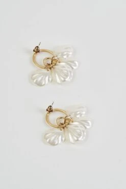 Venus Shell Earrings -Blue Illusion venus00001
