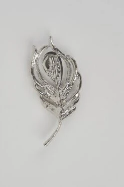 Silver Wheat Brooch -Blue Illusion wheatbrooch00002