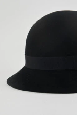 Wool Felt Cloche 8 Wool Felt Cloche -Blue Illusion woolfelt00002 edit