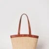 Woven Basket Tote
